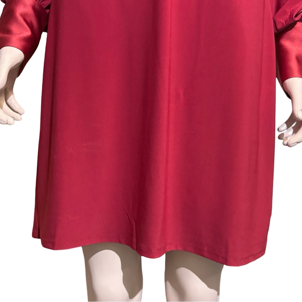 🔥 White House Black Market Satin Cuff Long Sleeve Dress Size Small Women’s - Picture 16 of 16